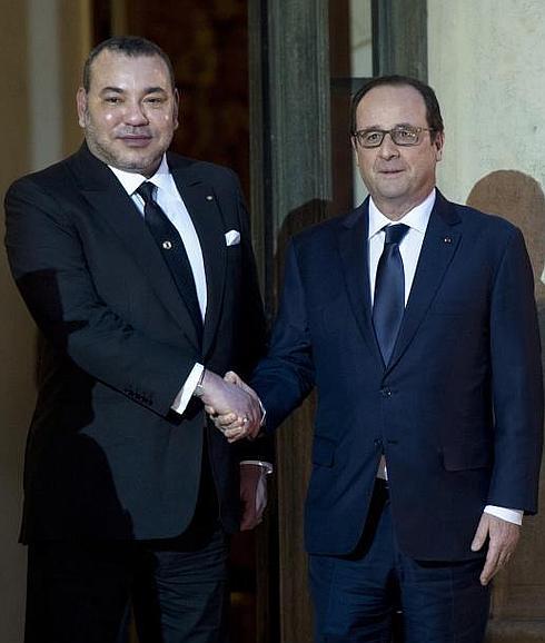 Hollande y Mohamed VI liman asperezas y se unen contra el yihadismo