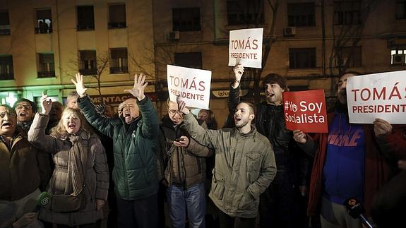 El PSOE se rompe en Madrid