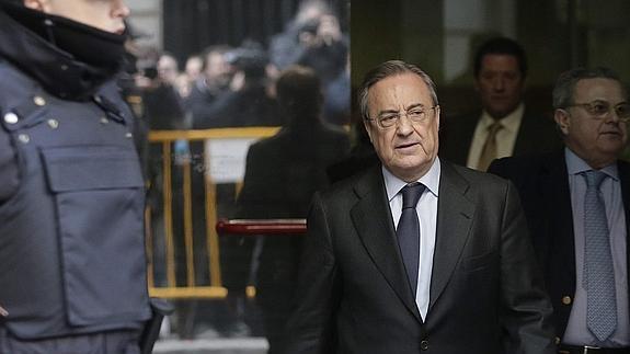 Florentino Pérez declara durante 45 minutos como testigo por la 'Operación Púnica'