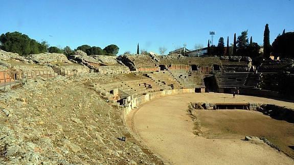 ¿Un torneo de pádel en el anfiteatro romano de Mérida?