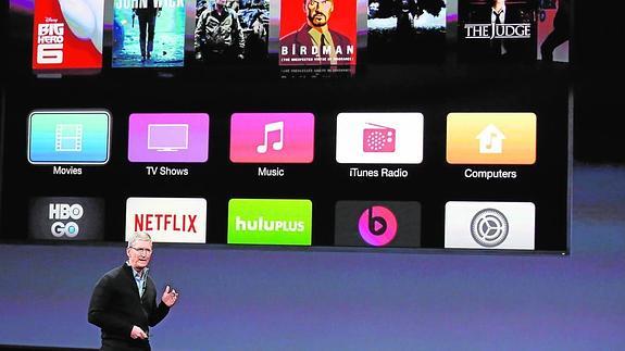 Apple planea ofrecer un servicio de televisión a través de Internet para septiembre