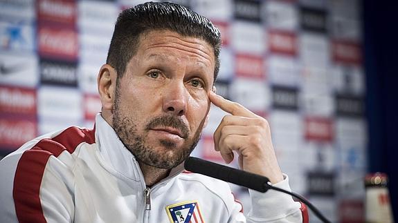 Simeone, sobre el clásico: «Me interesa más el Sevilla-Villarreal»