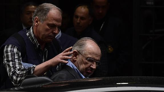 Rodrigo Rato: «Tengo confianza en la Justicia y he colaborado activamente con ellos»