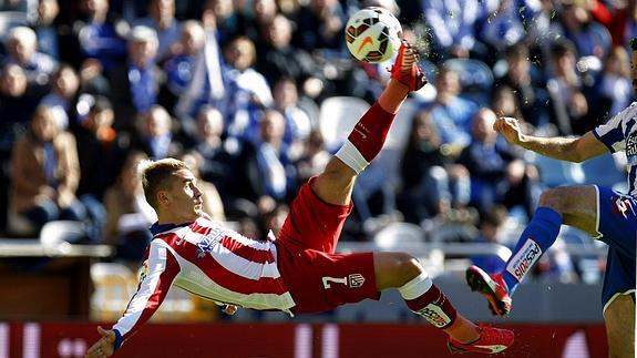 Griezmann afina antes del derbi