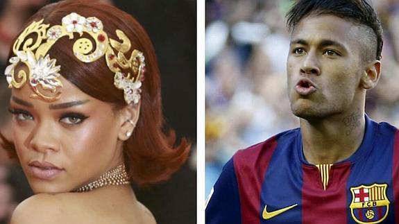 Rihanna y Neymar, nacidos en España