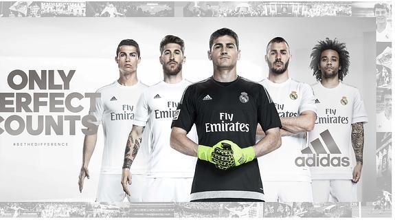 Casillas, figura central en la presentación de la nueva camiseta del Real Madrid