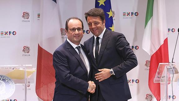 Renzi: «La inmigración no es un problema ni italiano ni francés, sino europeo»