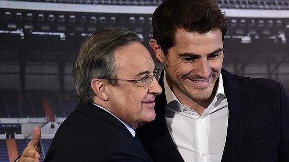 Florentino: «Casillas se va porque así lo ha querido»