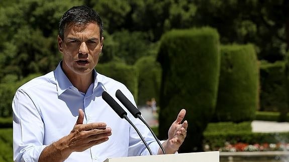 Pedro Sánchez dice que hace falta un Gobierno que legisle a favor de trabajadores