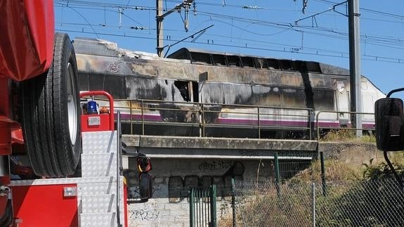 Desalojados más de 300 pasajeros al incendiarse un vagón del AVE Madrid-Marsella