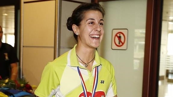 Carolina Marín: «Ha sido especial hacer madrugar a todos los españoles»