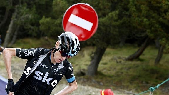 Froome, de la ilusión a la frustración