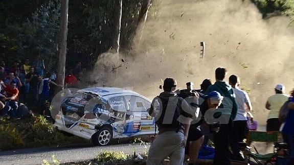 Muere una niña que estaba en coma tras el atropello múltiple del Rally de La Coruña