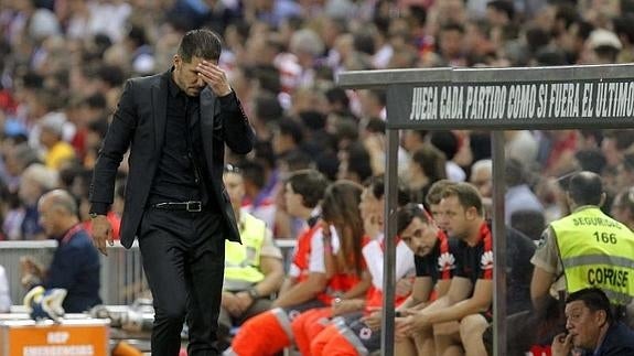 Simeone: «El Barça fue dominador absoluto, salvo en 15 minutos»