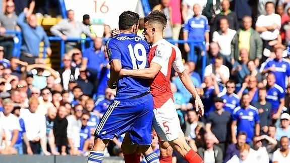 La FA expedienta a Diego Costa por conducta violenta ante el Arsenal