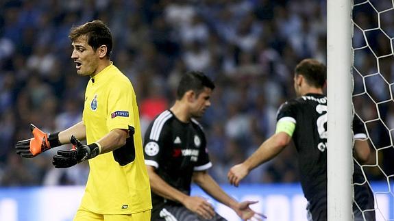 Casillas, sobre el gol del Chelsea: «Me la comí con patatas»