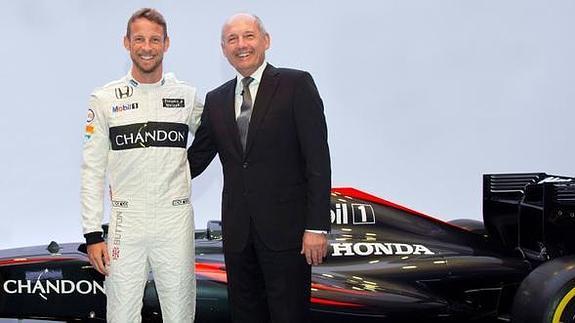 Jenson Button seguirá en McLaren-Honda en 2016