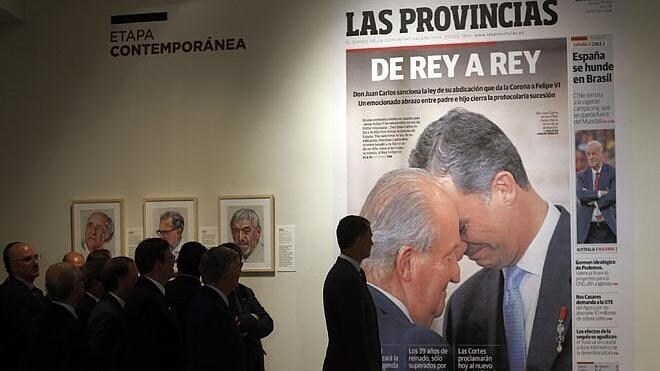 El Rey Felipe preside el 150 aniversario de LAS PROVINCIAS