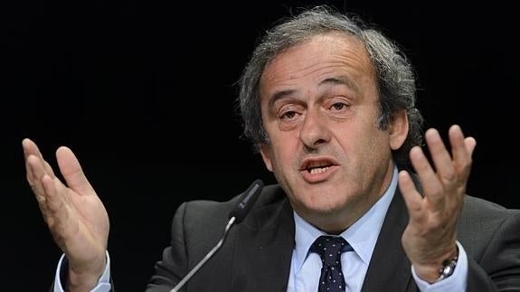 La candidatura de Platini, congelada mientras esté inhabilitado