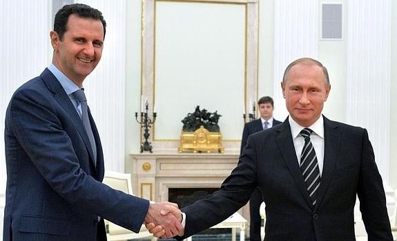 Putin se reúne en Moscú con El-Asad para tratar la intervención rusa en Siria