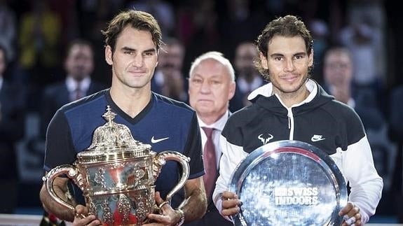 Federer recupera el segundo puesto y Nadal sube al sexto