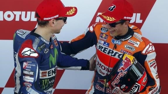 Lorenzo: «Quizás en otra carrera Marc hubiera intentado otro tipo de adelantamiento»