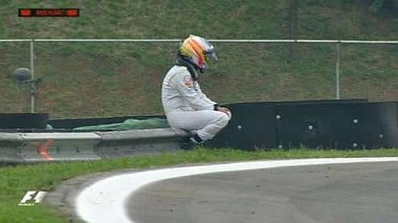 La imagen más desoladora de Alonso