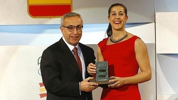 Carolina Marín y Gómez Noya, premiados en la Gala del COE