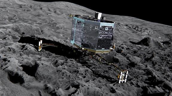 Los científicos apuran las opciones de despertar al robot 'Philae'