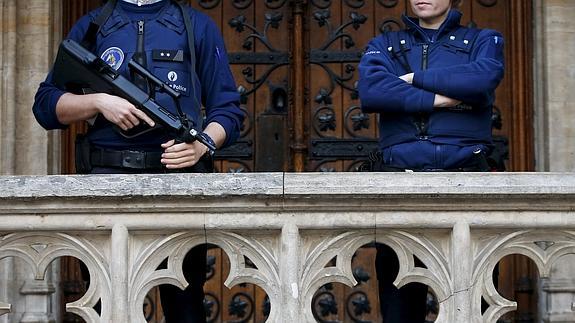 Detenidos dos supuestos terroristas que planeaban atentar en Bruselas en Nochevieja