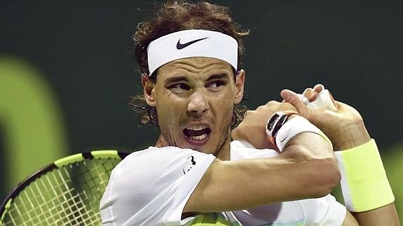 Nadal tumba fácil a Haase y llega a cuartos en Doha