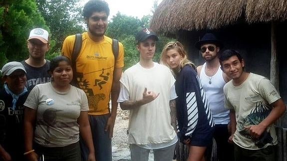 Echan a Justin Bieber de un enclave arqueológico en México