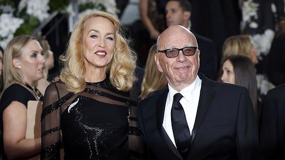 El magnate de los medios Rupert Murdoch se casará con Jerry Hall