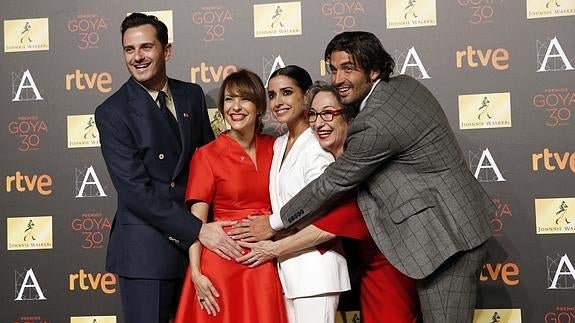 Nervios, selfies y reivindicaciones en la cena de nominados a los Premios Goya