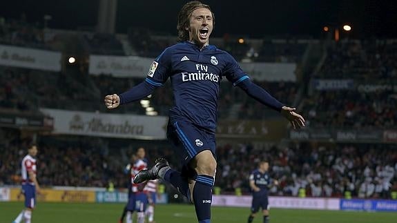 Modric: «Hemos demostrado carácter»