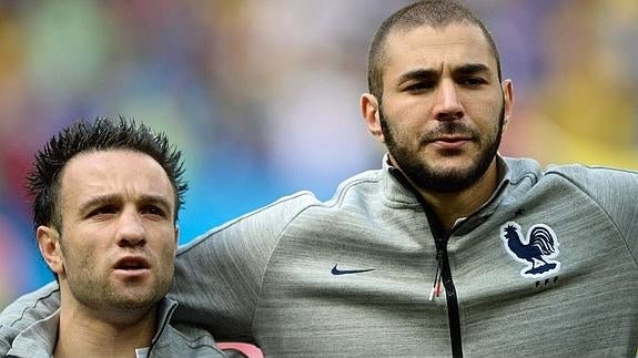 Benzema desmintió ante la juez haber visto el vídeo de Valbuena