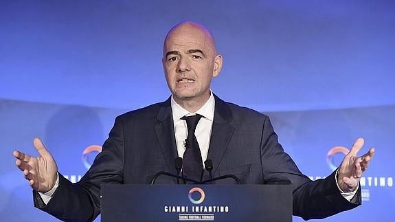 Infantino da el gran salto