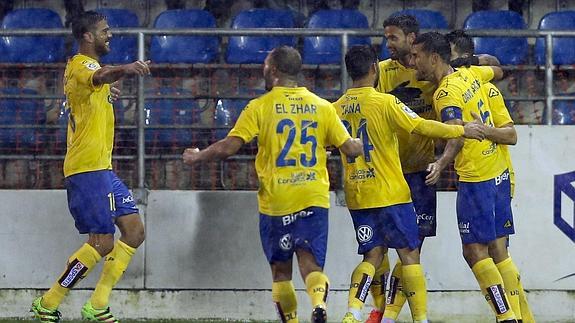 Un gol de Bigas da oxígeno a la U.D. Las Palmas