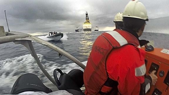 Greenpeace pide que se reabra el caso de los incidentes con la Armada en Canarias