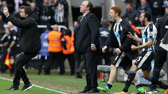 Rafa Benítez aún no gana con el Newcastle