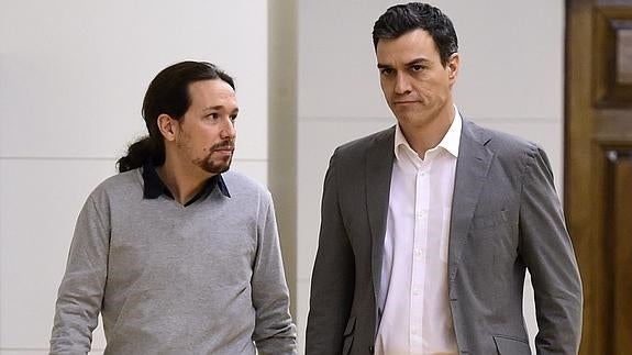 Pedro Sánchez y Pablo Iglesias se citan para una reunión el miércoles 30 de marzo