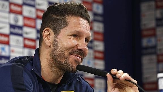 Simeone: «Podemos acercarnos al Barça y eso siempre es ilusión y entusiasmo»