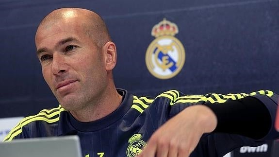 Zidane: «Ver la cara de mis jugadores me quita presión»