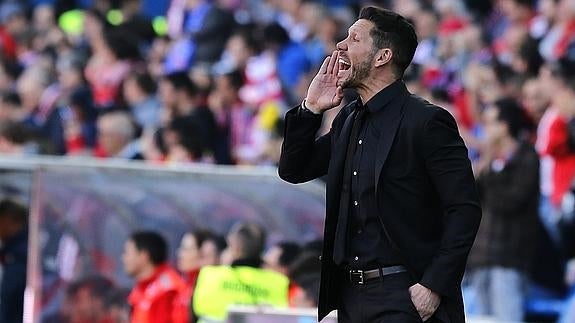 Simeone: «Jugaremos a lo que nos pide el calendario, que es ganar, ganar y ganar»