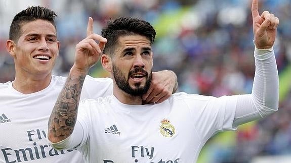 Isco y James responden a Zidane