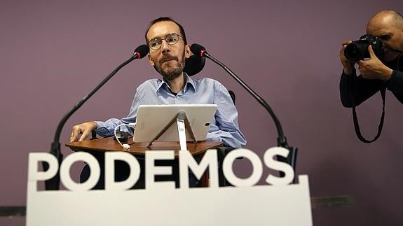 Echenique dice que el PSOE será el «aliado preferente» de Podemos tras las elecciones