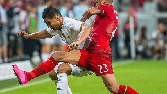 Casemiro: «Confío en la BBC»