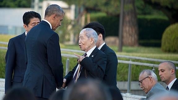 Los supervivientes de Hiroshima consideran «más que suficiente» el discurso de Obama