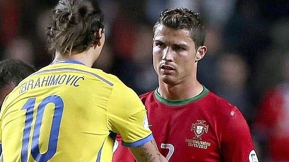 Ibrahimovic y Cristiano Ronaldo, a por el récord de Platini