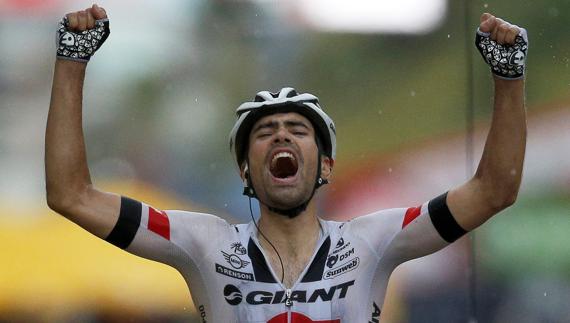 Dumoulin gana bajo el diluvio